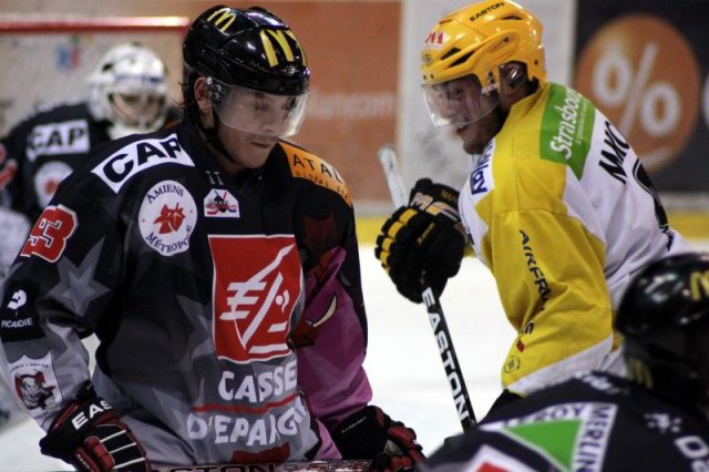 Photo hockey match Amiens  - Strasbourg  le 30/12/2010