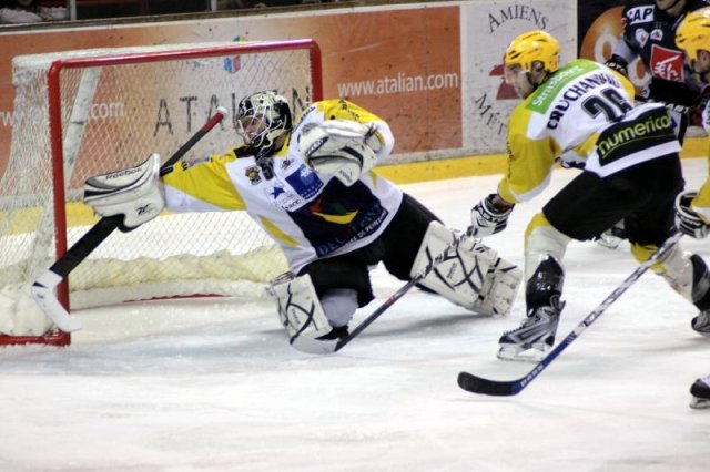Photo hockey match Amiens  - Strasbourg  le 30/12/2010