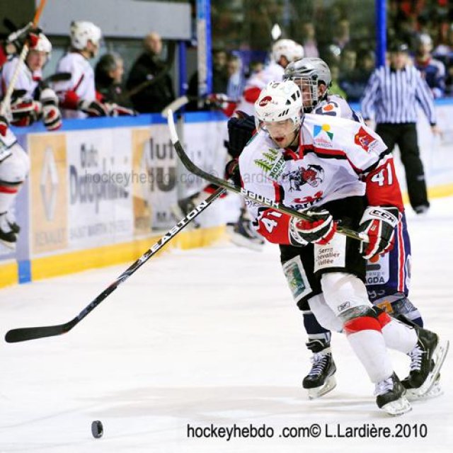 Photo hockey match Grenoble  - Briançon  le 04/01/2011