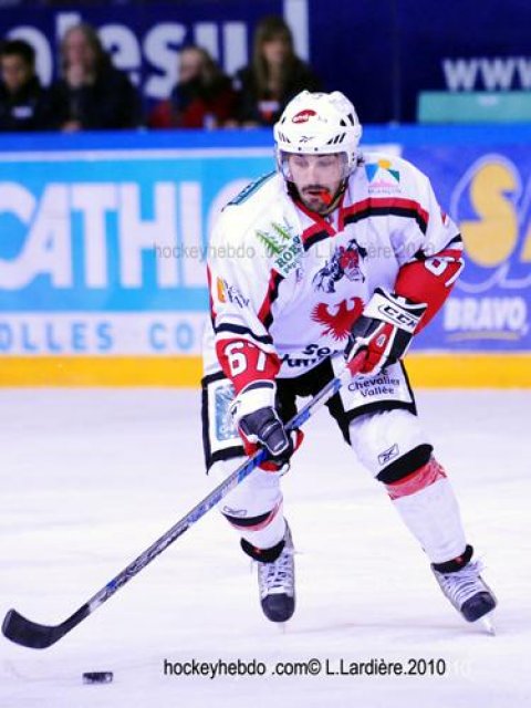 Photo hockey match Grenoble  - Briançon  le 04/01/2011