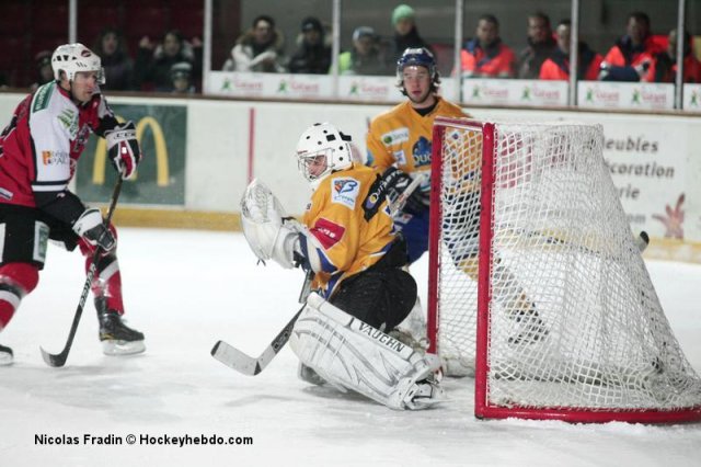 Photo hockey match Briançon  - Dijon  le 11/01/2011