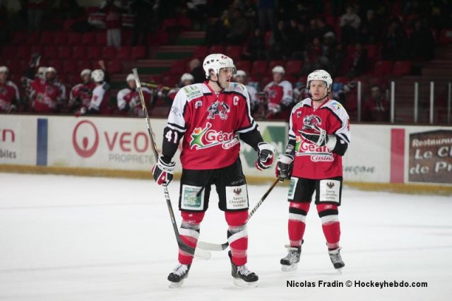 Photo hockey match Briançon  - Dijon  le 11/01/2011