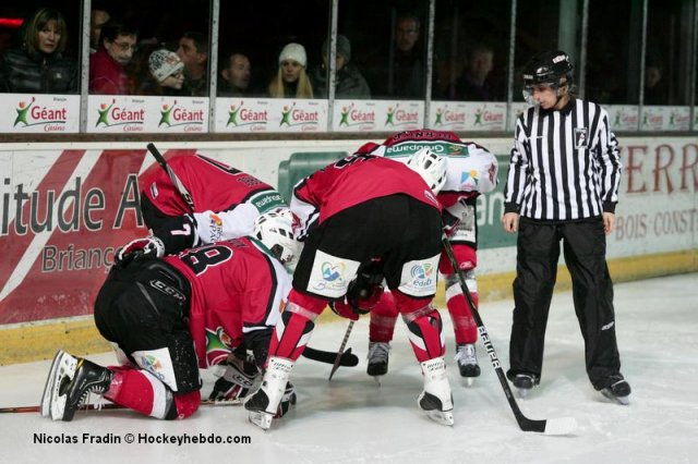 Photo hockey match Briançon  - Dijon  le 11/01/2011