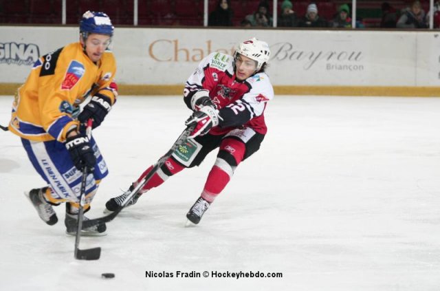 Photo hockey match Briançon  - Dijon  le 11/01/2011