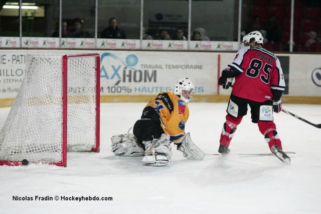 Photo hockey match Briançon  - Dijon  le 11/01/2011
