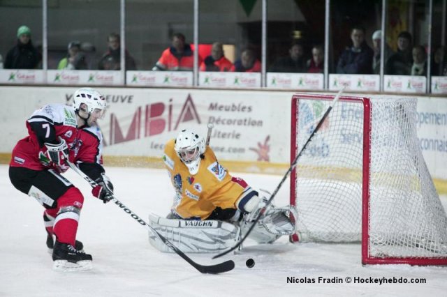 Photo hockey match Briançon  - Dijon  le 11/01/2011