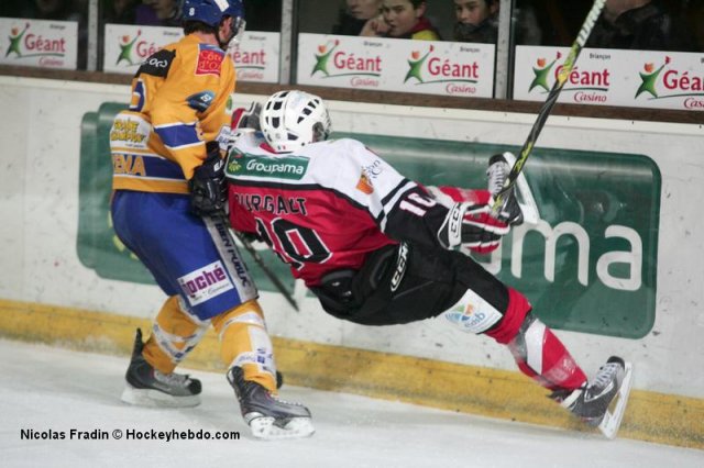 Photo hockey match Briançon  - Dijon  le 11/01/2011