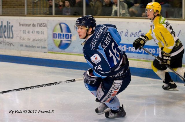 Photo hockey match Angers  - Strasbourg  le 15/01/2011