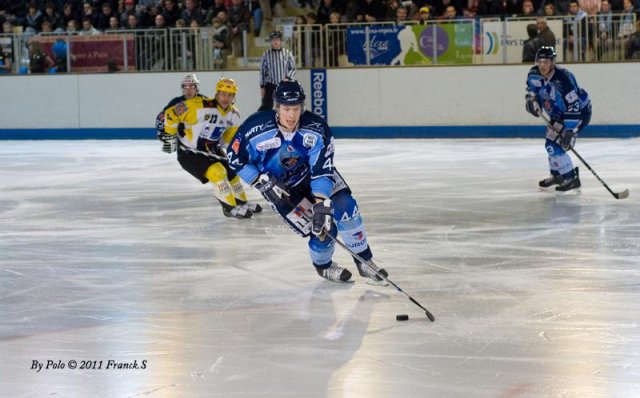 Photo hockey match Angers  - Strasbourg  le 15/01/2011