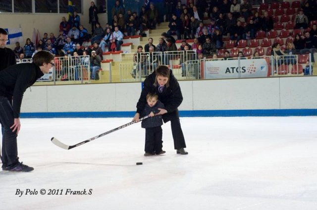 Photo hockey match Angers  - Strasbourg  le 15/01/2011