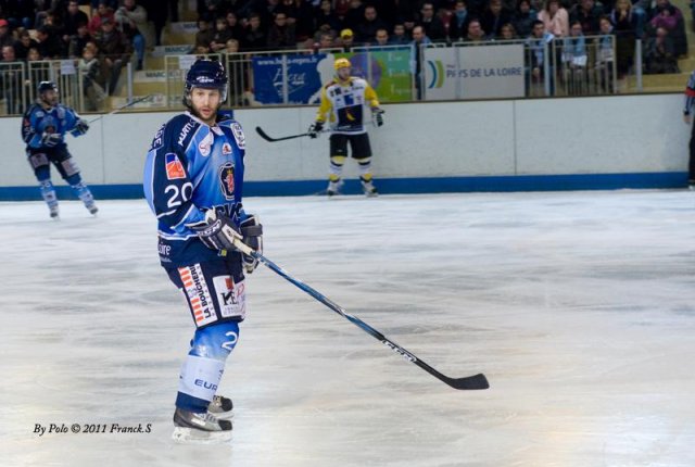 Photo hockey match Angers  - Strasbourg  le 15/01/2011