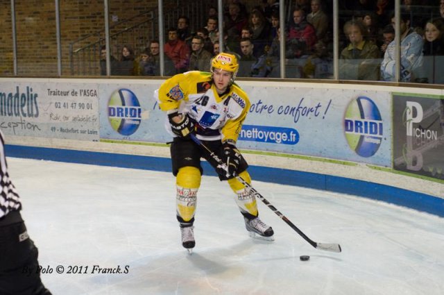 Photo hockey match Angers  - Strasbourg  le 15/01/2011