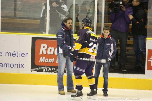 Photo hockey match Chamonix  - Villard-de-Lans le 15/01/2011