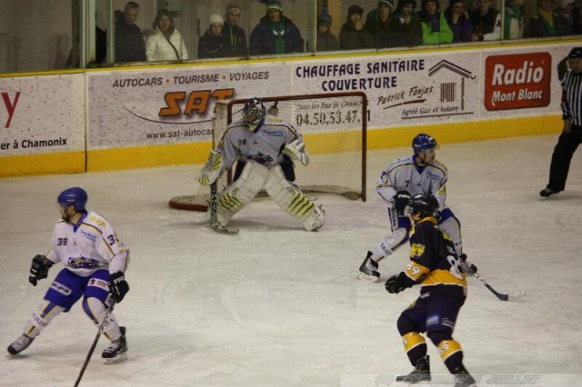 Photo hockey match Chamonix  - Villard-de-Lans le 15/01/2011