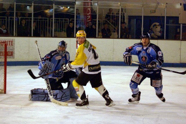 Photo hockey match Angers  - Strasbourg  le 15/01/2011