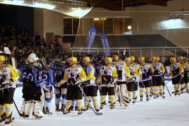 Photo hockey match Angers  - Strasbourg  le 15/01/2011