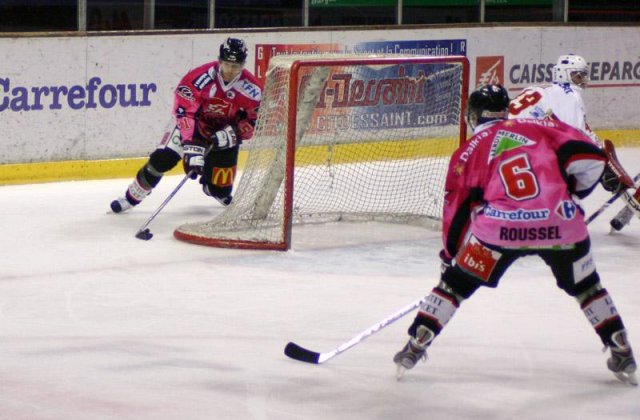 Photo hockey match Amiens  - Morzine-Avoriaz le 27/09/2008