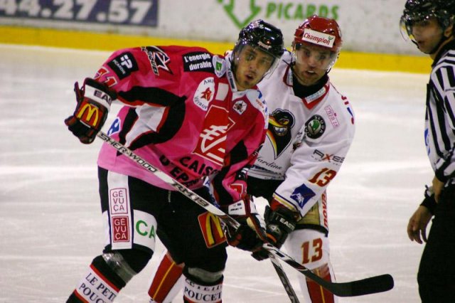 Photo hockey match Amiens  - Morzine-Avoriaz le 27/09/2008