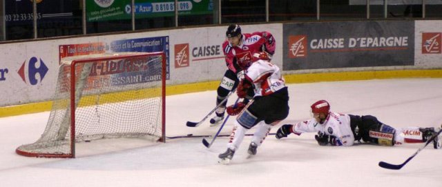 Photo hockey match Amiens  - Morzine-Avoriaz le 27/09/2008