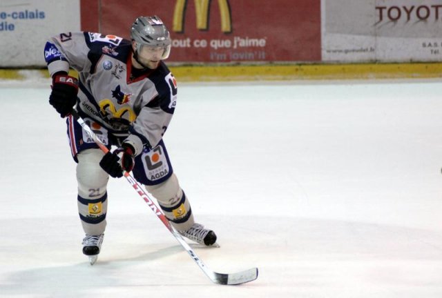 Photo hockey match Amiens  - Grenoble  le 18/01/2011