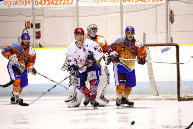 Photo hockey match Clermont-Ferrand - Asnières le 15/01/2011