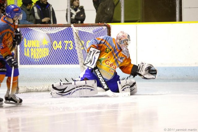 Photo hockey match Clermont-Ferrand - Asnières le 15/01/2011
