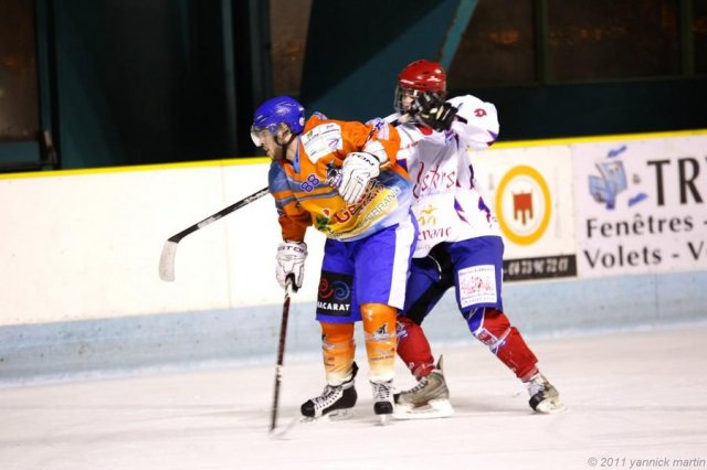 Photo hockey match Clermont-Ferrand - Asnières le 15/01/2011