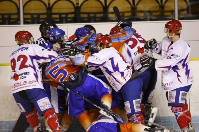 Photo hockey match Clermont-Ferrand - Asnières le 15/01/2011