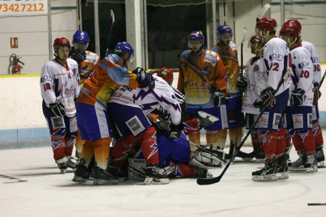 Photo hockey match Clermont-Ferrand - Asnières le 15/01/2011
