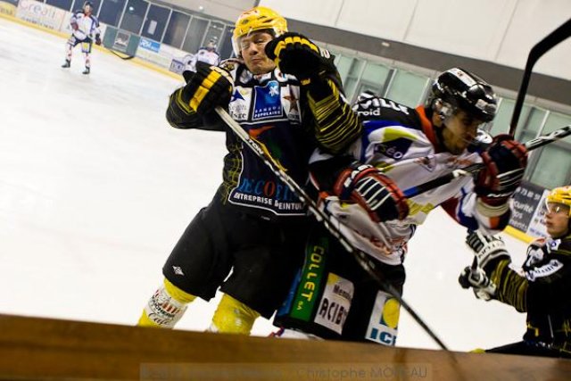 Photo hockey match Strasbourg  - Caen  le 18/01/2011