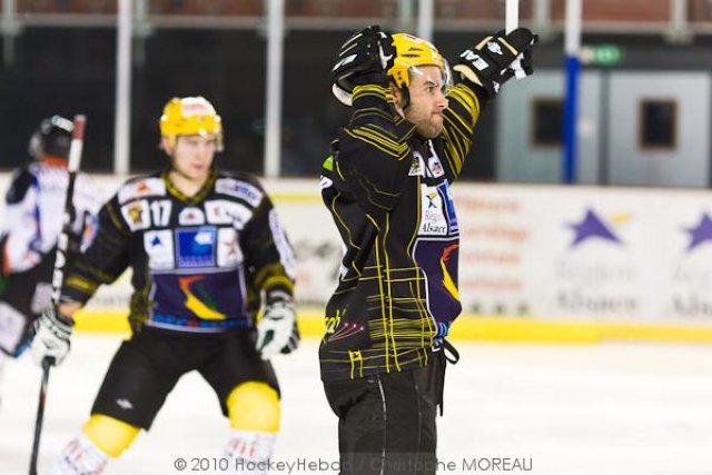 Photo hockey match Strasbourg  - Caen  le 18/01/2011