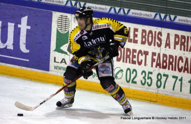 Photo hockey match Rouen - Epinal  le 18/01/2011