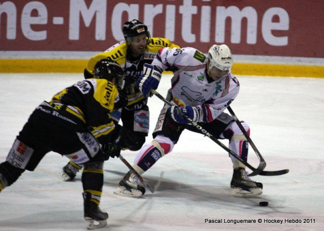 Photo hockey match Rouen - Epinal  le 18/01/2011