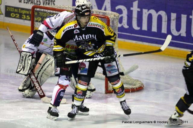 Photo hockey match Rouen - Epinal  le 18/01/2011