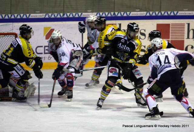 Photo hockey match Rouen - Epinal  le 18/01/2011