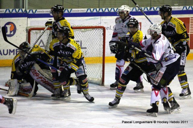 Photo hockey match Rouen - Epinal  le 18/01/2011
