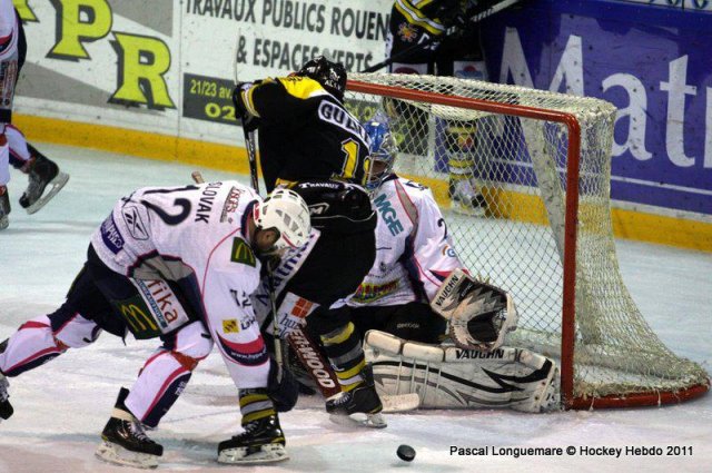 Photo hockey match Rouen - Epinal  le 18/01/2011