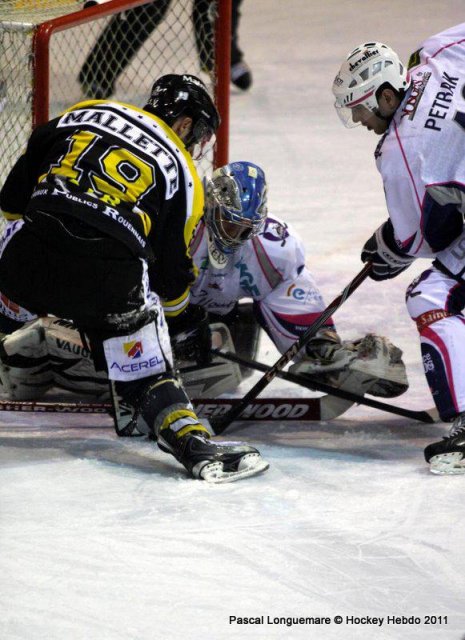 Photo hockey match Rouen - Epinal  le 18/01/2011
