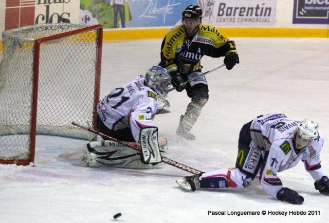 Photo hockey match Rouen - Epinal  le 18/01/2011