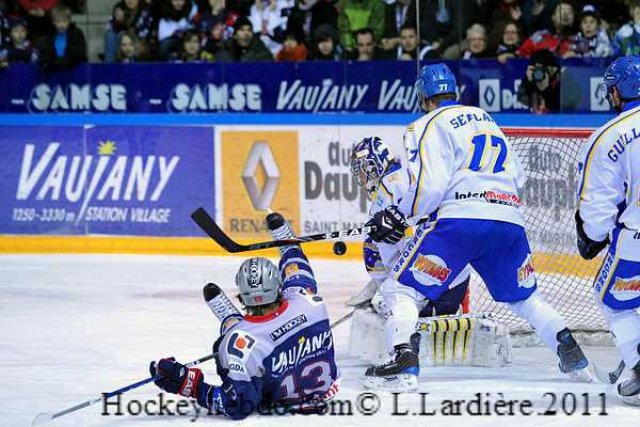 Photo hockey match Grenoble  - Villard-de-Lans le 22/01/2011