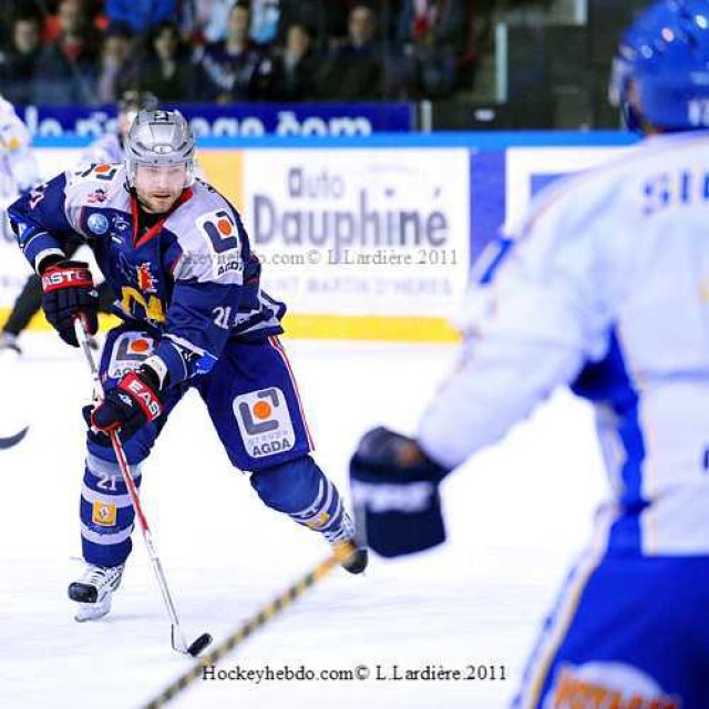 Photo hockey match Grenoble  - Villard-de-Lans le 22/01/2011