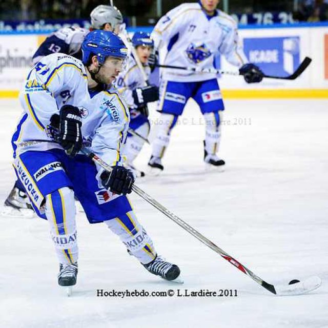 Photo hockey match Grenoble  - Villard-de-Lans le 22/01/2011