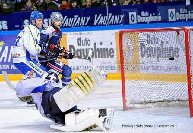 Photo hockey match Grenoble  - Villard-de-Lans le 22/01/2011