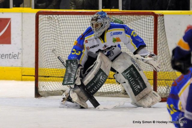Photo hockey match Dijon  - Gap  le 22/01/2011