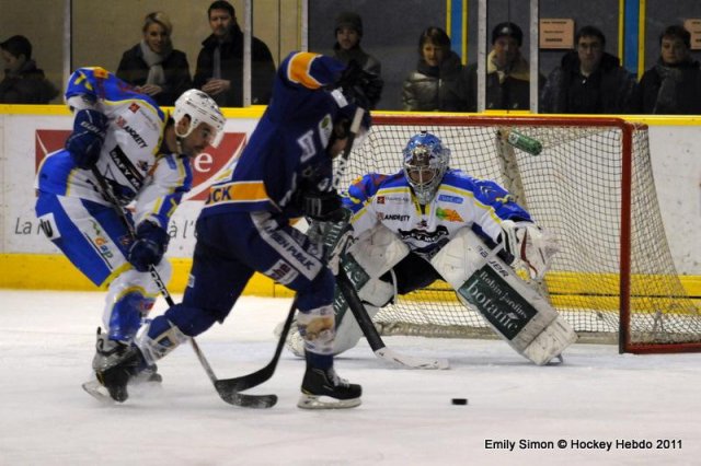 Photo hockey match Dijon  - Gap  le 22/01/2011