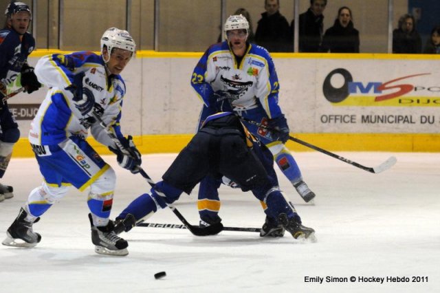 Photo hockey match Dijon  - Gap  le 22/01/2011