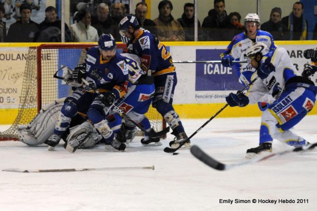 Photo hockey match Dijon  - Gap  le 22/01/2011