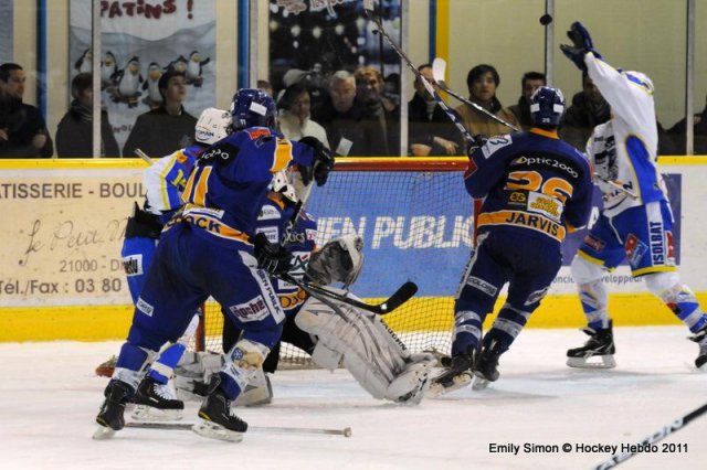 Photo hockey match Dijon  - Gap  le 22/01/2011