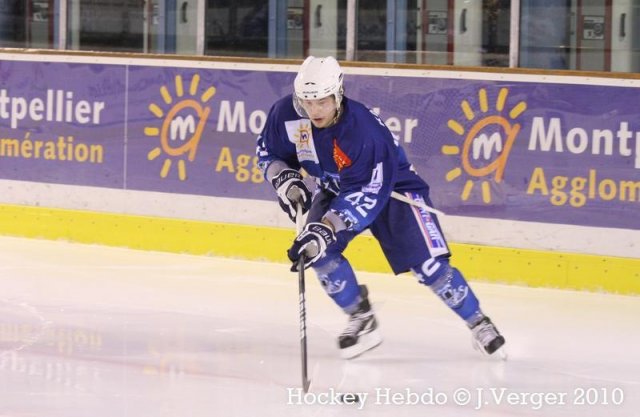 Photo hockey match Montpellier  - Bordeaux le 22/01/2011