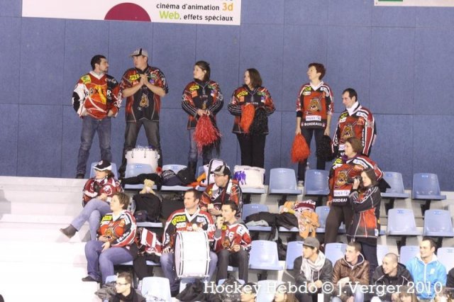 Photo hockey match Montpellier  - Bordeaux le 22/01/2011
